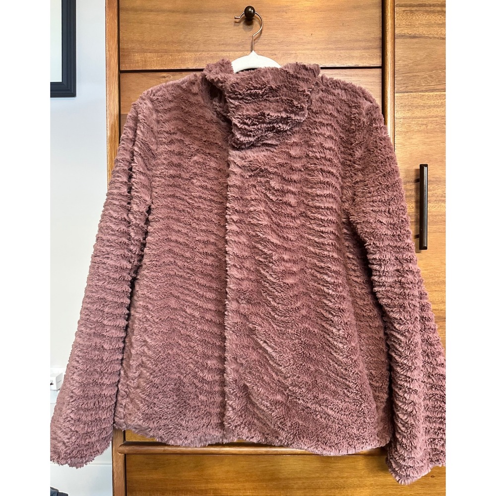 Patagonia Fleece Jacket Size Medium Dusty Rose Excellent